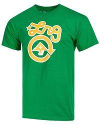 LRG Rasta Logo - Lyst Rasta Western Logo Print T Shirt In Green