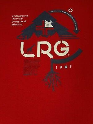 LRG Rasta Logo - LIFTED RESEARCH GROUP lrg black T shirt Hustle Tree logo reggae tee