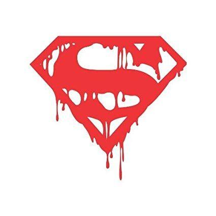 Death of Superman Logo - Amazon.com: (2x) 5