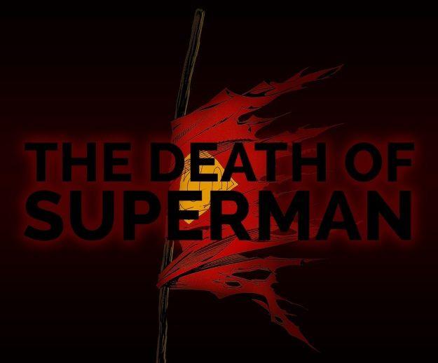 Death of Superman Logo - Cool Moments in Comic Book History: The Death of Superman - Shirts Blog