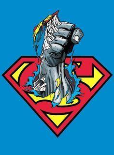 Death of Superman Logo - doomsday / superman logo | Logos and Posters | Superman, Comics, DC ...