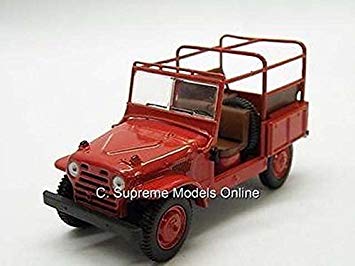 Red Open Q Logo - Fiat Campagnola Car 1/43Rd Scale Red 4X4 Vehicle Open Back Example ...