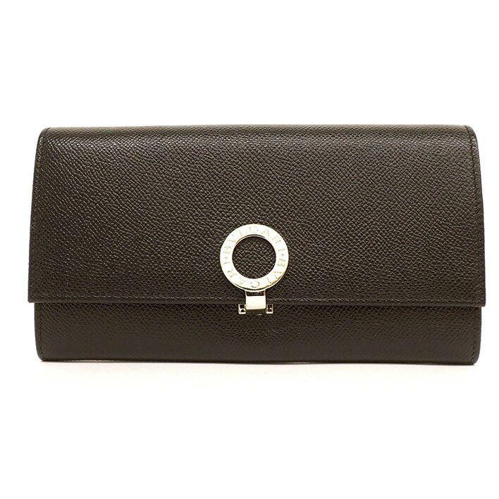 Bvulgari Logo - BRAND SHOT TOKYO: BVLGARI Logo clip two-fold slim long wallet ...