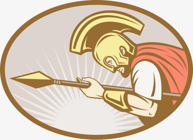 Warrior Spear Logo - Gladiator Spear Attack, Gladiator, Warrior, Spearhead PNG Image and ...