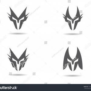 Warrior Spear Logo - Hd Spartan With Spear And Shield Warrior In Helmet Vector Design ...