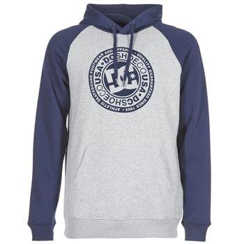 Blue Circle Star Logo - DC Shoes CIRCLE STAR PH M OTLR XBBS Grey / Blue Clothing sweaters Men