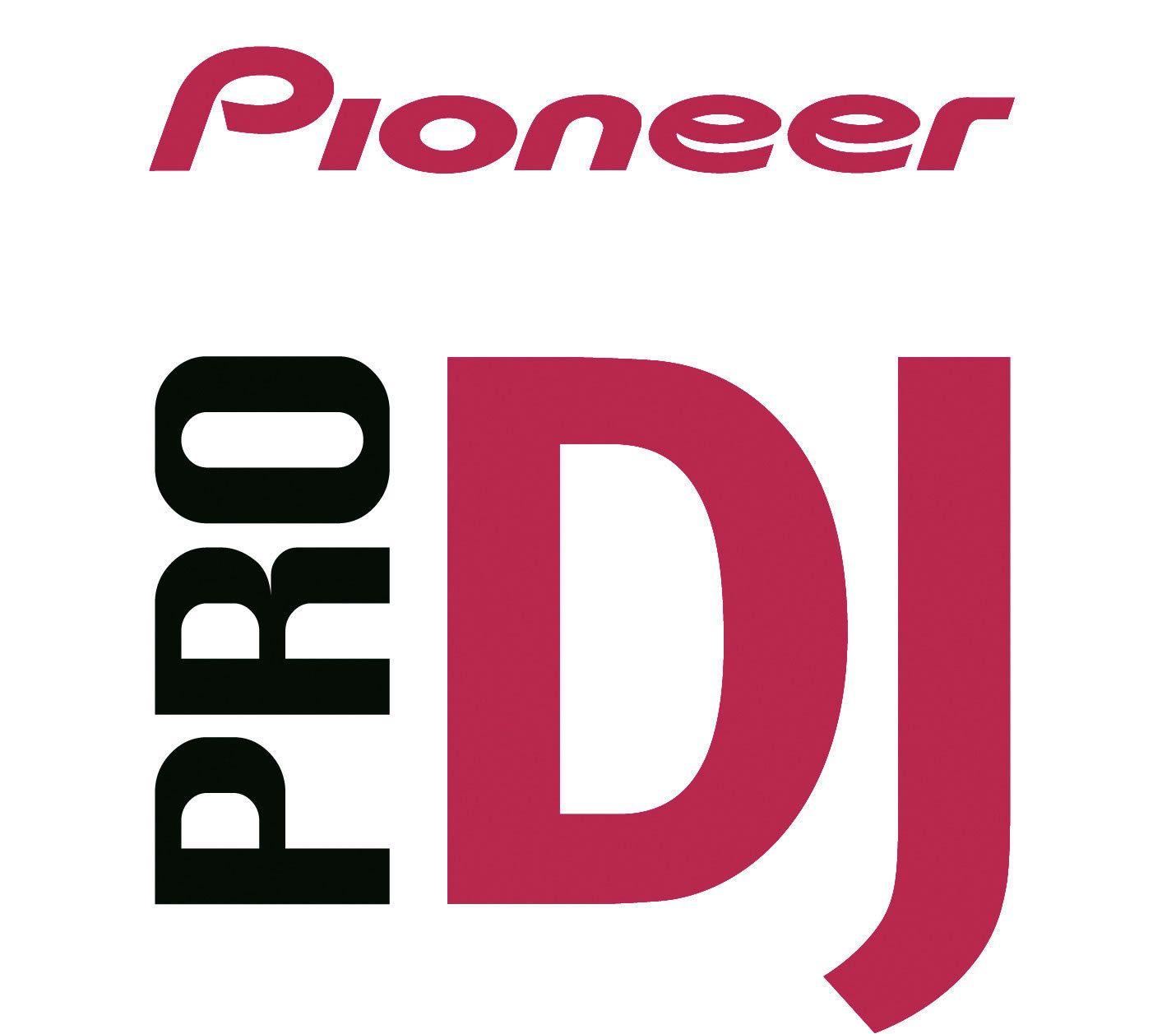 Red Pioneer Logo - Flightcase Pioneer for CDJ 350 and DJM 250 Logo Pioneer