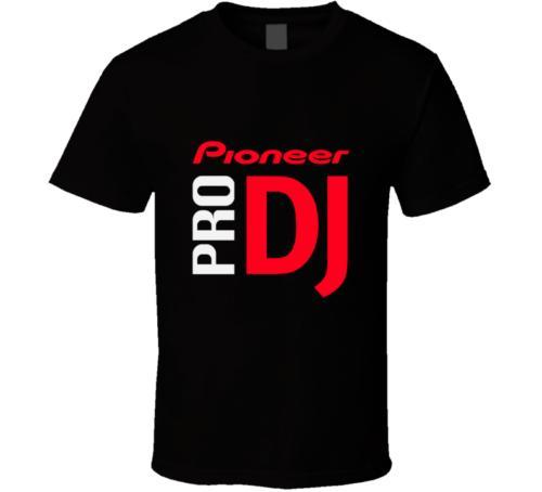 Red Pioneer Logo - Pro Dj Pioneer Logo Black White Tshirt Men'S T Shirt Free ...