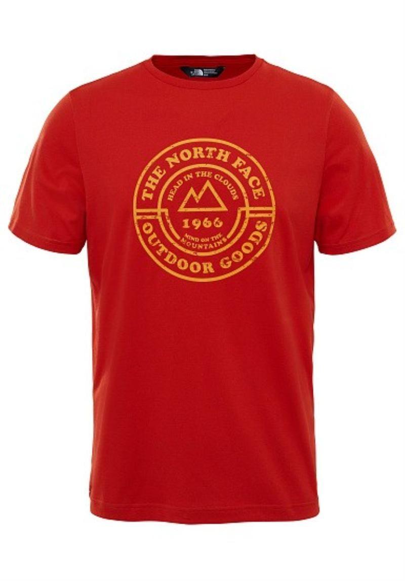 Red Man Face Logo - The North Face Tansa T-Shirt for Men Red - Men T-Shirt Red : Fashion ...