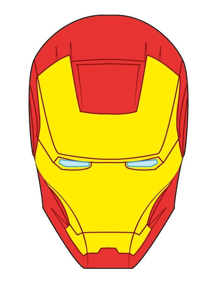 Red Man Face Logo - Iron Man Face Template For Cake Iron man face cake pin it | What Tom ...