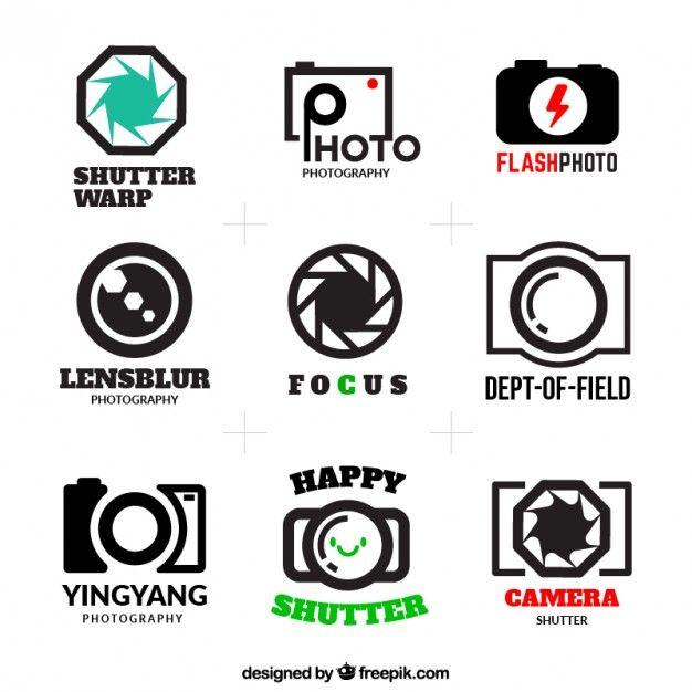 Photography Symbols Logo - Photography logos pack Vector