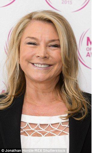 Red Man Face Logo - Amanda Redman admits she's turned to botox and fillers. Daily Mail