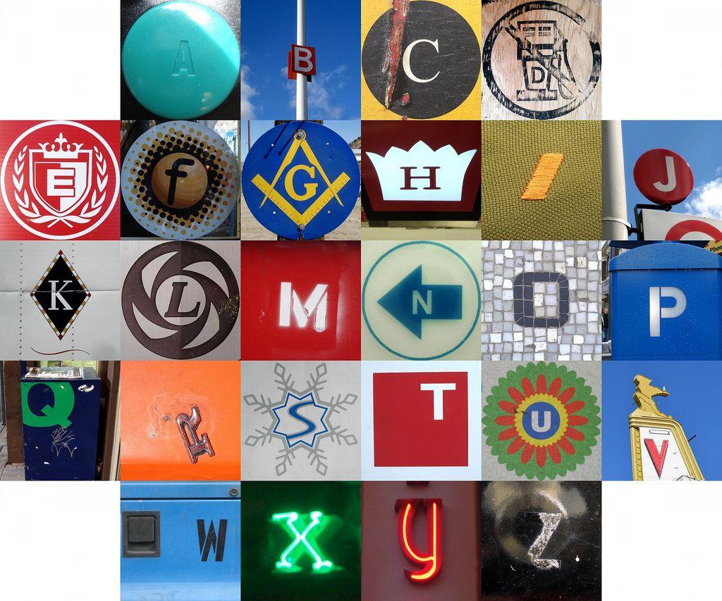 Alphabet Flickr Logo - Alphabet | Some letters from my collection. Bonus points if … | Flickr