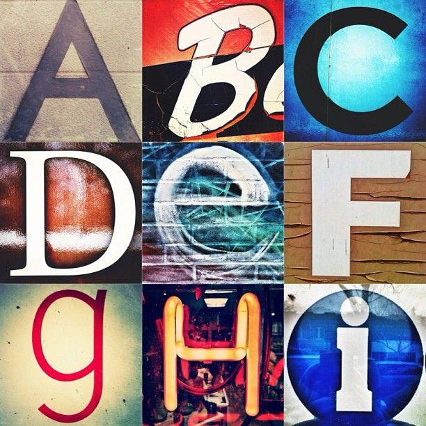 Alphabet Flickr Logo - Part 1 3 Urban Alphabet Project