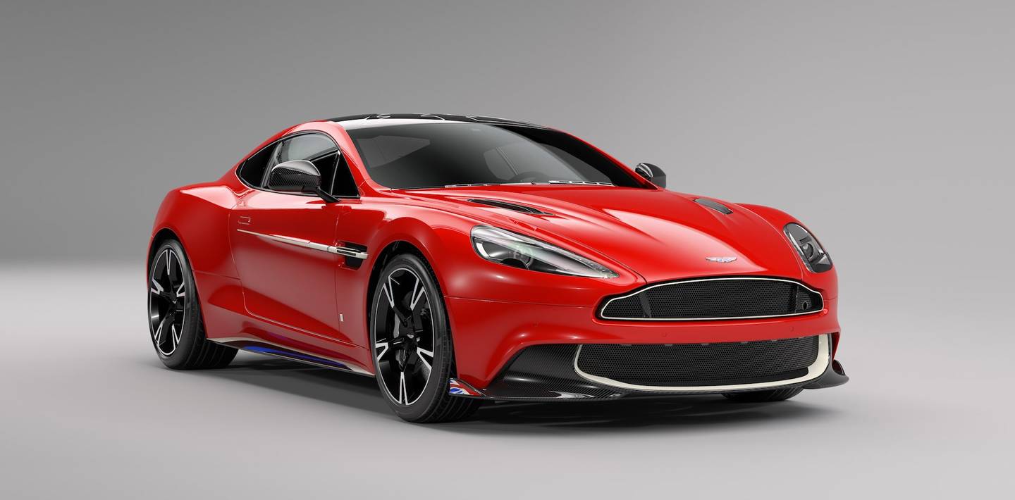 Red Arrow Car Logo - Aston Martin Vanquish S Red Arrows Edition Is an Homage to RAF ...