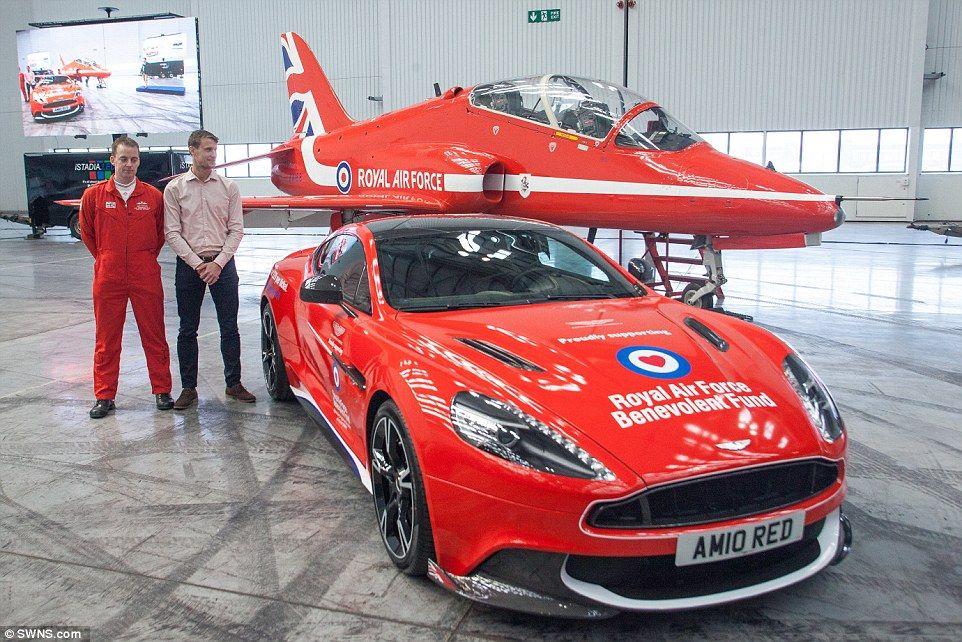 Red Arrow Car Logo - This is the Red Arrows Edition Aston Martin Vanquish S | This is Money
