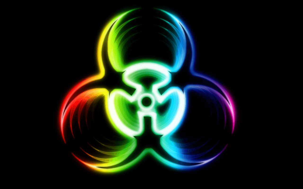 Cool Radioactive Logo - Pictures of Nuclear Symbol Wallpaper - kidskunst.info