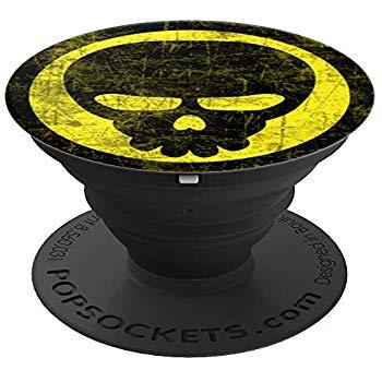 Cool Radioactive Logo - Amazon.com: Radioactive Cool Pop Socket - Funny Nuclear Radioactive ...