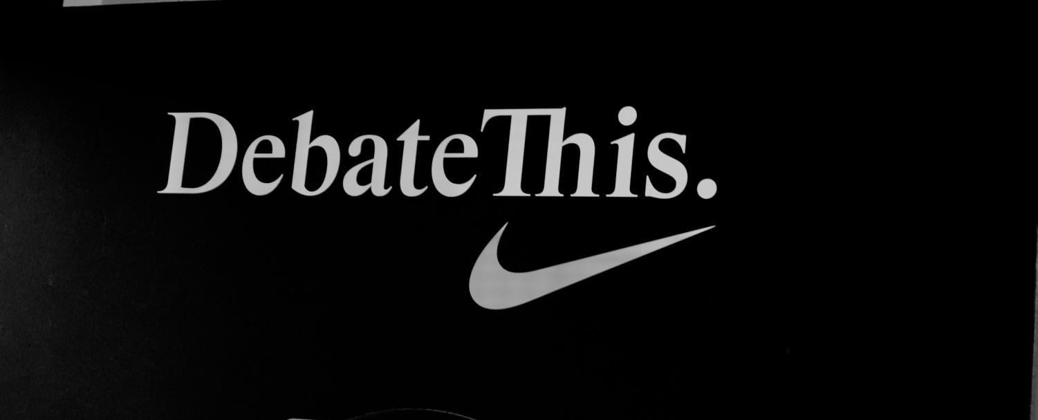 Nike Slogan and Logo - Colin Kaepernick's Nike Ad Has Benefitted Nike and Woodside Students