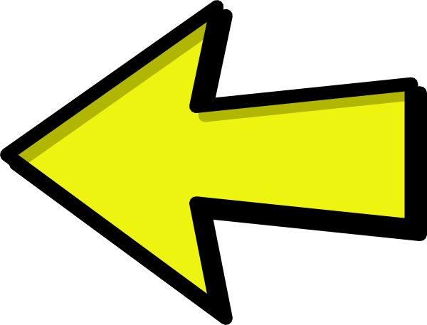 Yellow Arrow Logo - Yellow Arrow Left Clip Art at Clker.com - vector clip art online ...