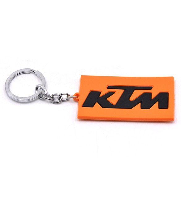 KTM Motorcycles Logo - KTM Motorcycles Logo Rubber Keyring / Keychain Emblem KTM 990 690 ...