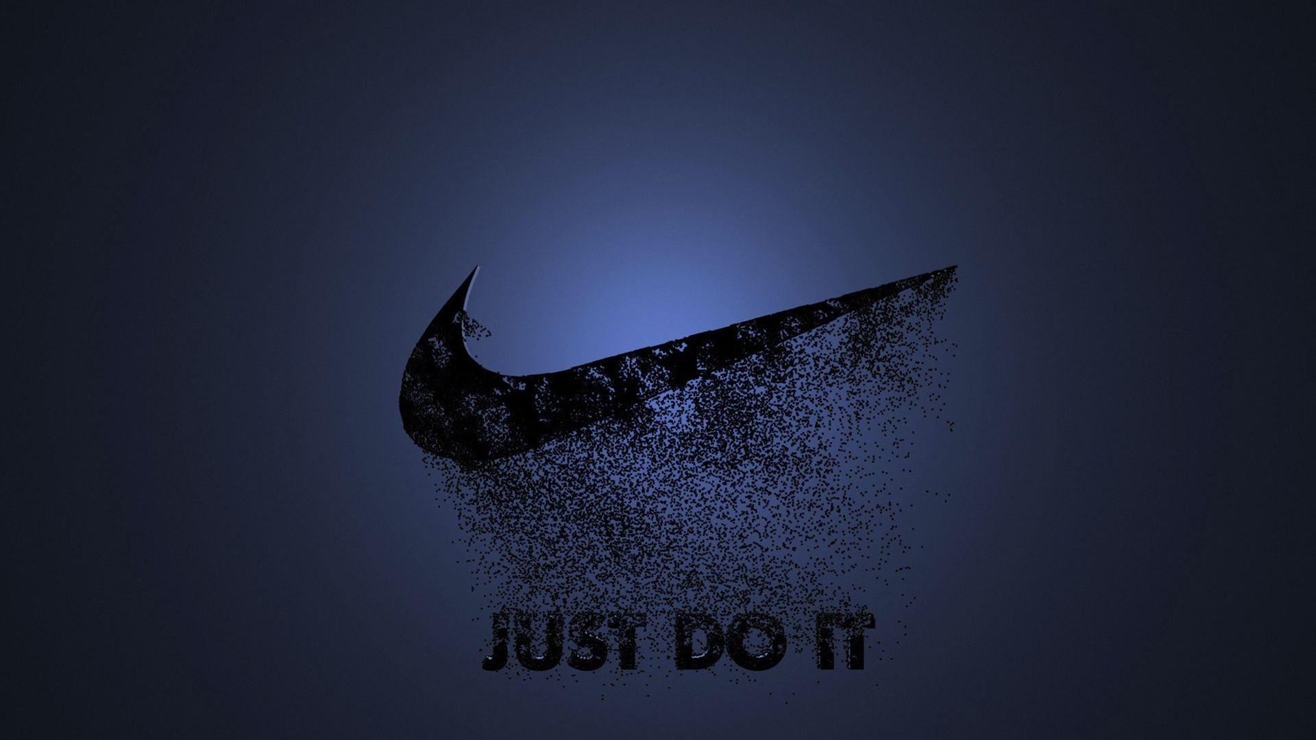 Nike Slogan and Logo - Download Wallpaper 1920x1080 nike, logo, slogan, sport, advertising ...