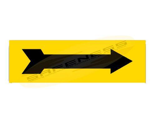 Yellow Arrow Logo - Yellow Arrow Pipe Markers, Packaging Type: Roll