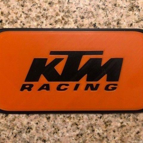 KTM Motorcycles Logo - Free STL KTM Motorcycles Sign ・ Cults