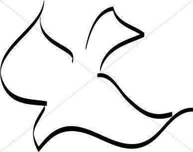 Black and White Dove Logo - Free Dove Clip Art, Download Free