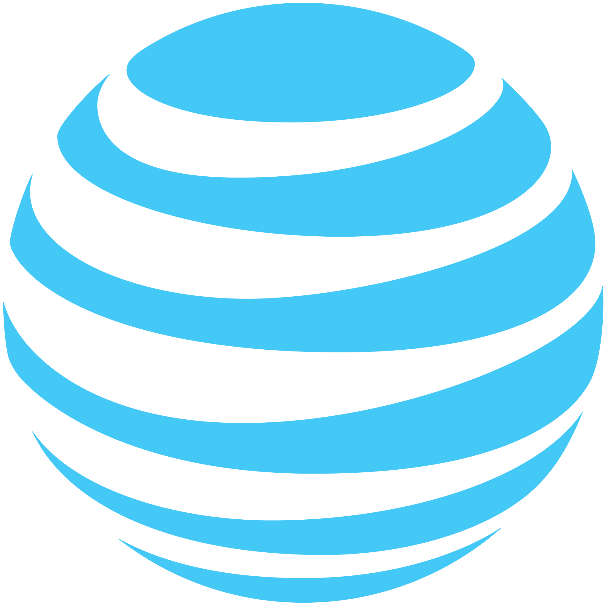 Turquoise Globe Logo - AT&T Globe 2016.svg