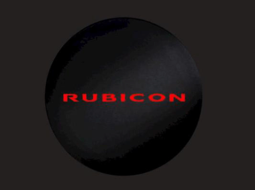 Jeep Rubicon Logo - Jeep Wrangler Spare Tire Cover - Cloth - Rubicon Logo (Part No ...