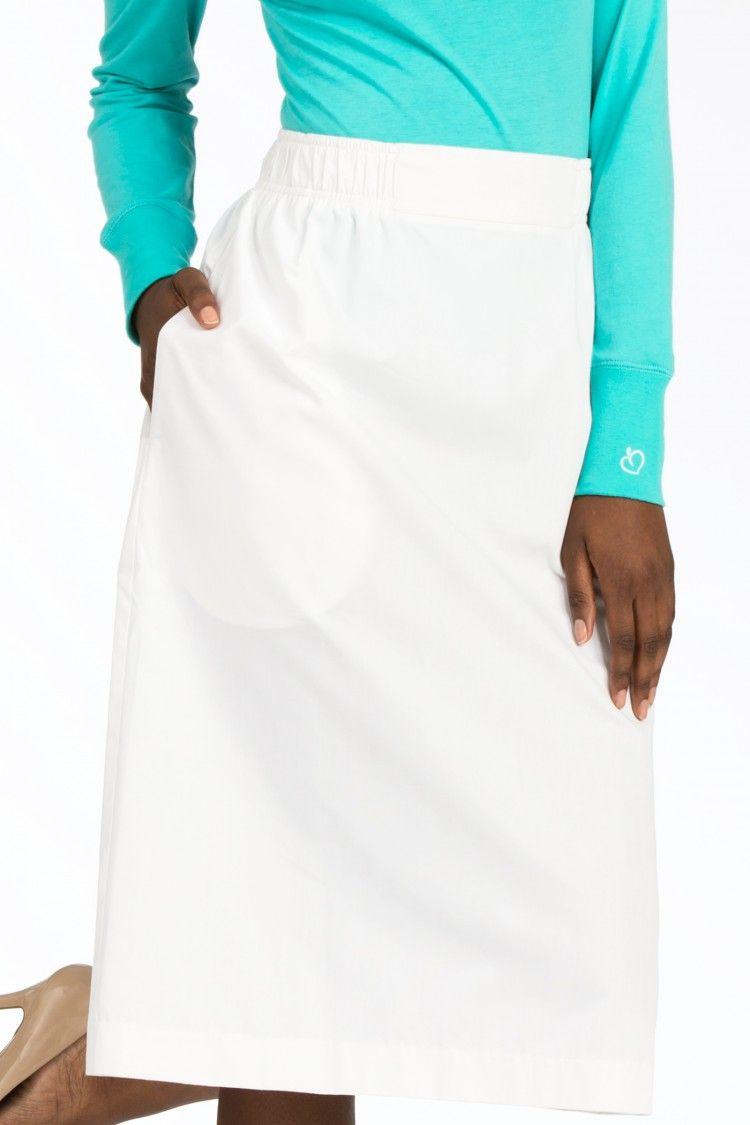 Peaches Scrubs Logo - Peaches Scrubs 2035 A Line Skirt