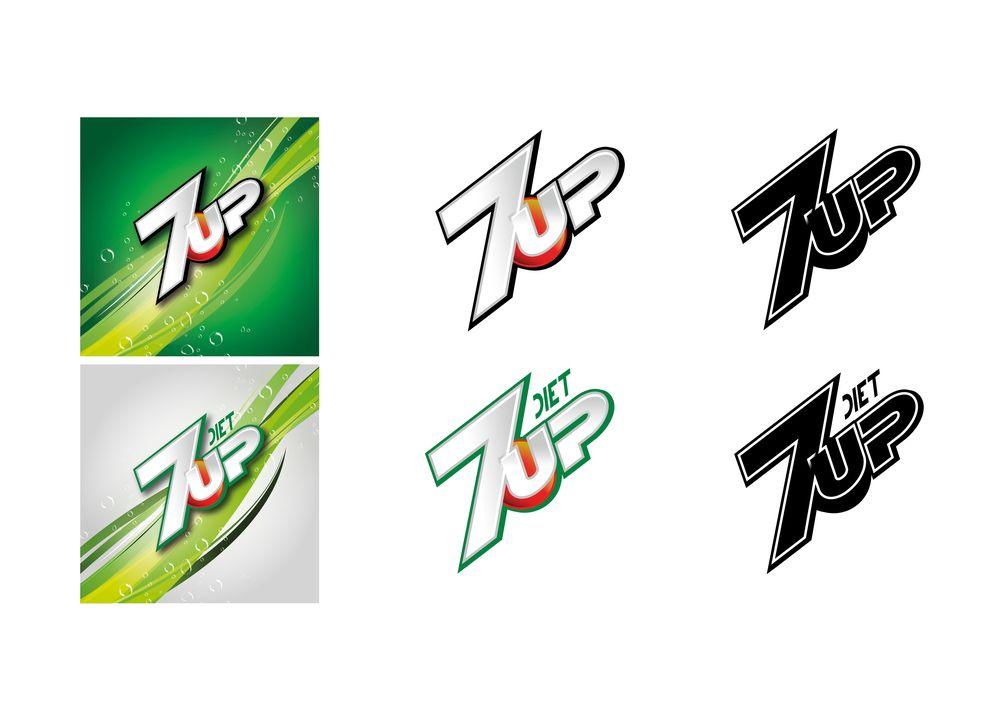 New 7Up Logo - 7UP - New Logo & Graphics — Axel Lorsold