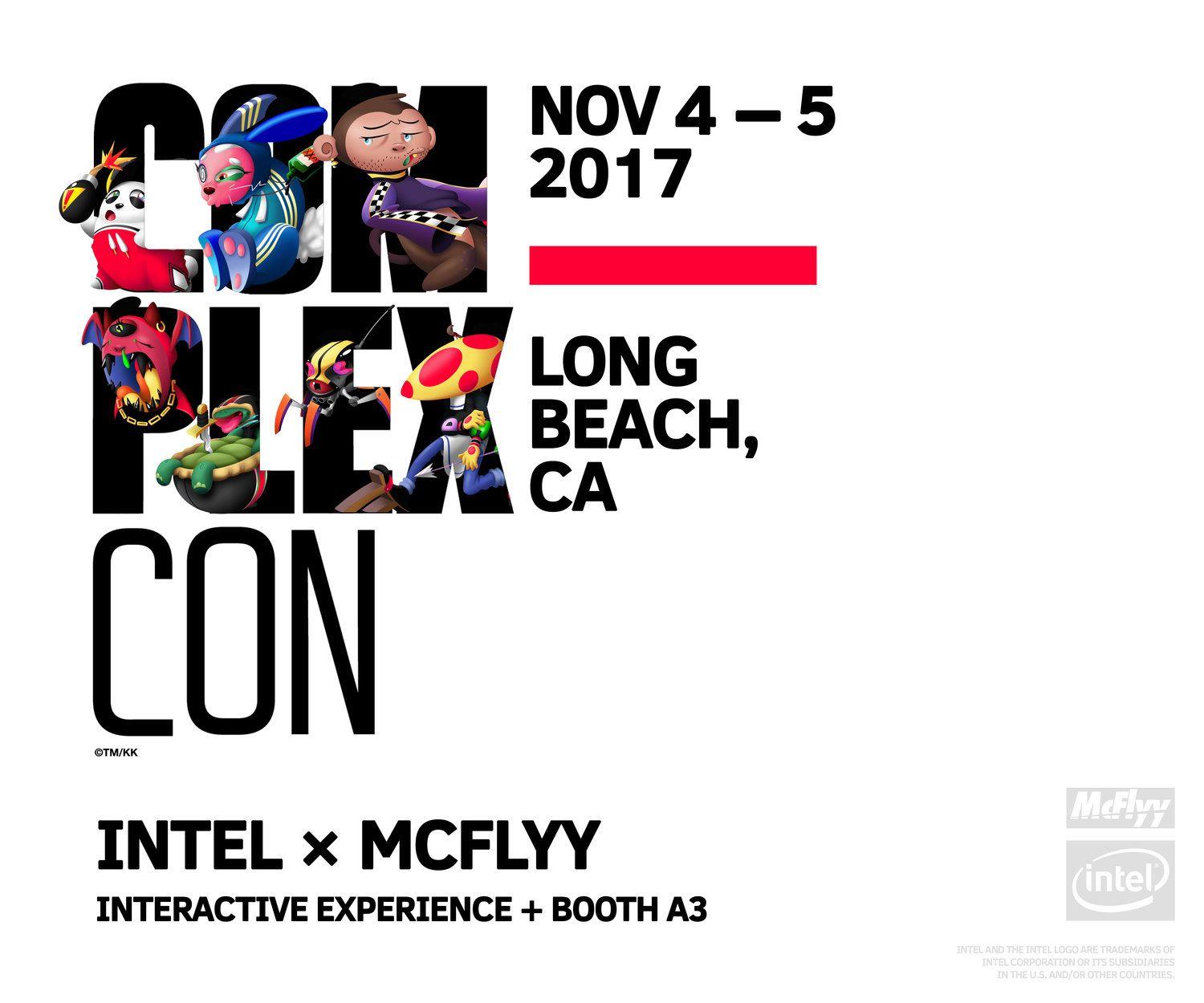 Powered by Intel Logo - COMPLEXCON - INTEL — McFlyy© Studios, Inc.
