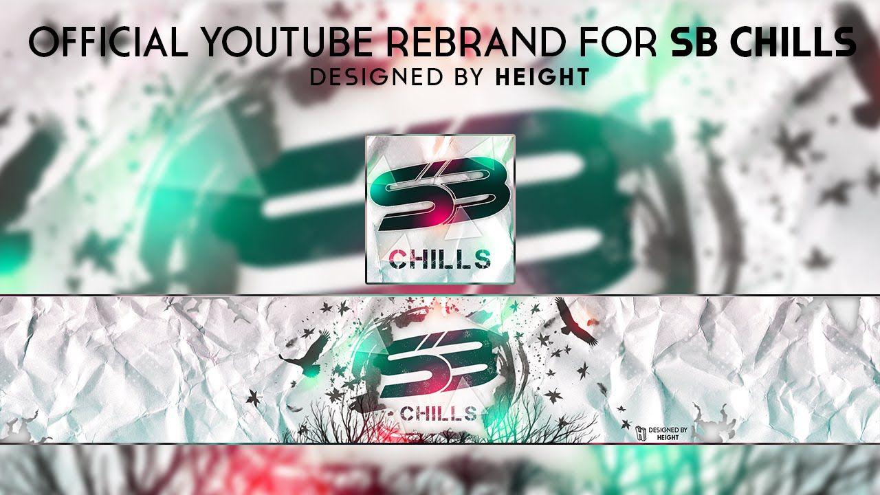 Chills YouTube Logo - Speedart: SB Chills' YouTube Rebrand + Joined SB!