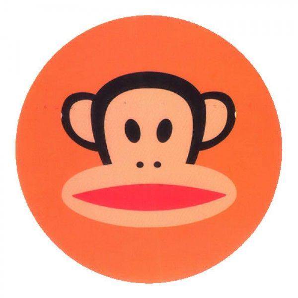 Oarnge S Circle Logo - Paul Frank Head Orange Circle