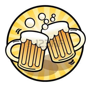 Beer Mug Logo - beer mug: Two beer mug sign | Pencil drawings | Beer, Beer mugs, Mugs