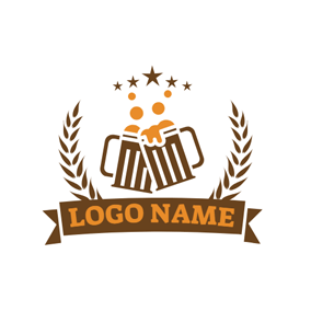 Beer Mug Logo - Free Beer Logo Designs | DesignEvo Logo Maker
