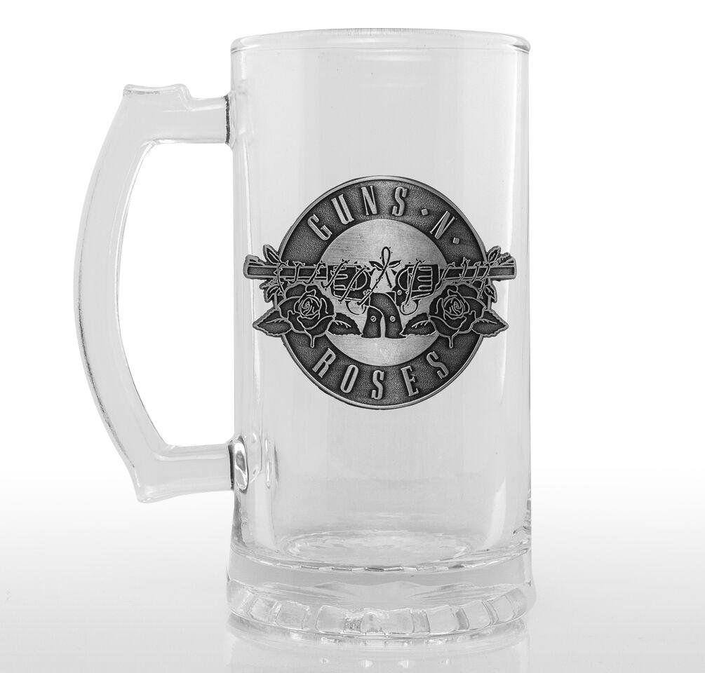 Beer Mug Logo - Guns N' Roses Beer Mug Logo: Amazon.co.uk: Kitchen & Home
