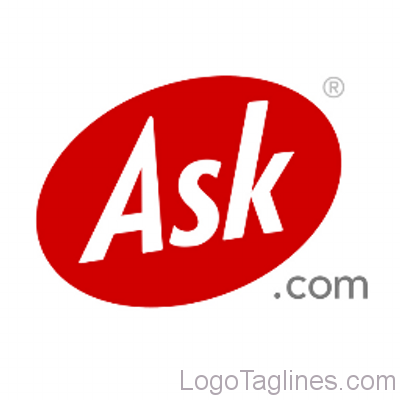 Ask.com Logo - Ask.com Logo and Tagline -