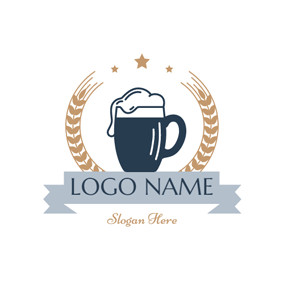 Beer Mug Logo - Free Beer Logo Designs. DesignEvo Logo Maker