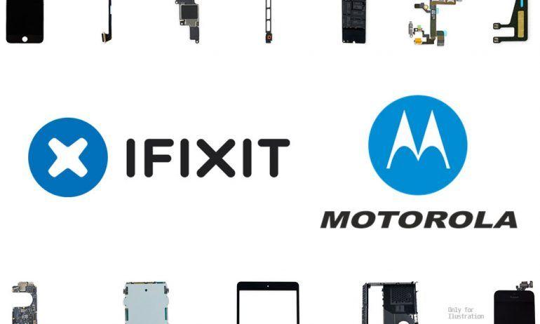 Motorola 2018 Logo - Motorola Collaborates With iFixit To Create DIY Phone Repair Kit