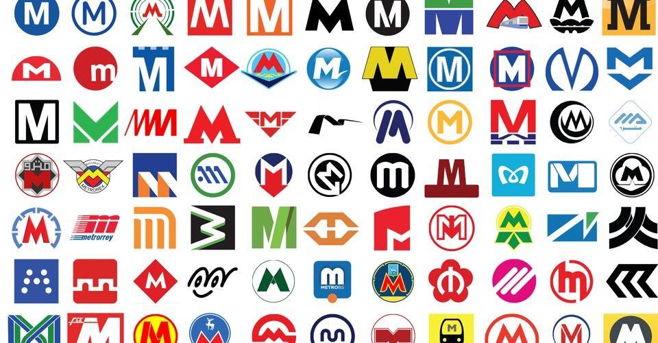 Green Squiggly M Logo - How 77 Metro Agencies Design the Letter 'M' for Their Transit Logo ...