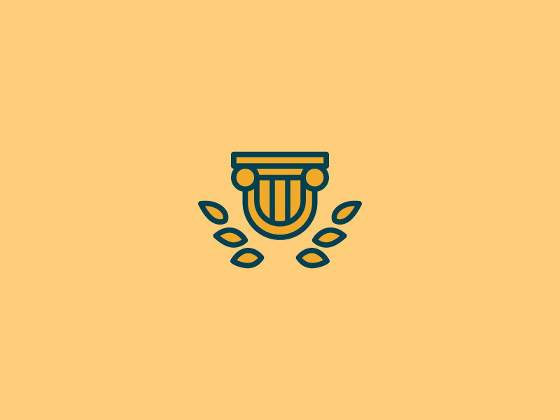 Yellow Shield Brand Logo - U by Matt Yow | Dribbble | Dribbble