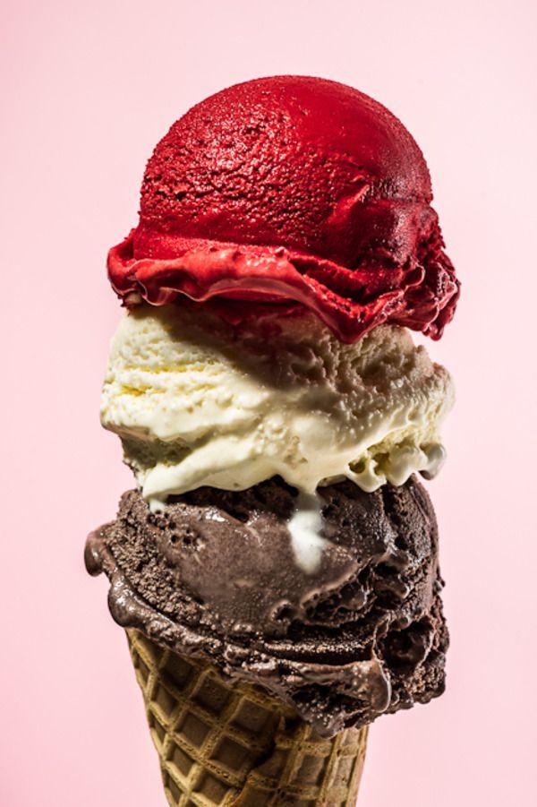Red Ice Cream Cone Logo - Best of Big D