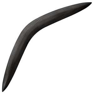 Metal Boomerang Logo - Cold Steel Boomerang