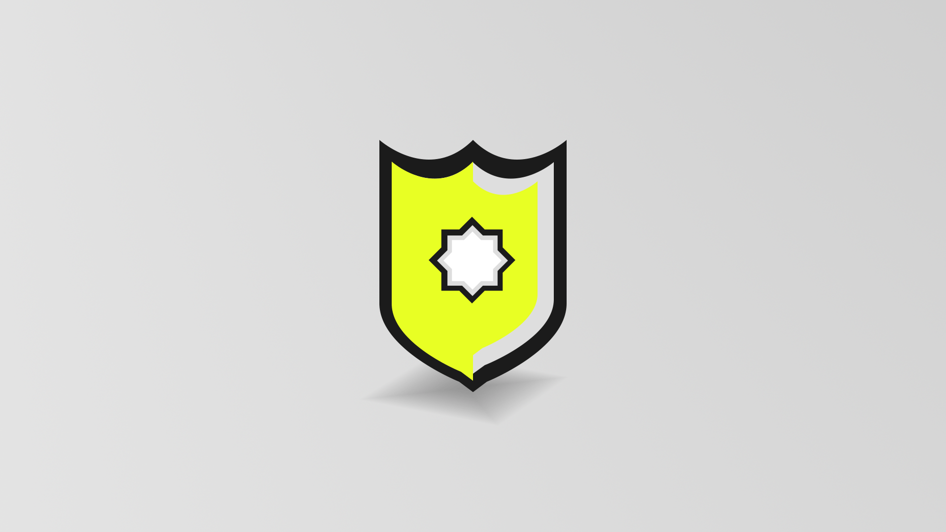 Yellow Shield Brand Logo - Wallpaper : white, illustration, minimalism, logo, yellow, simple ...
