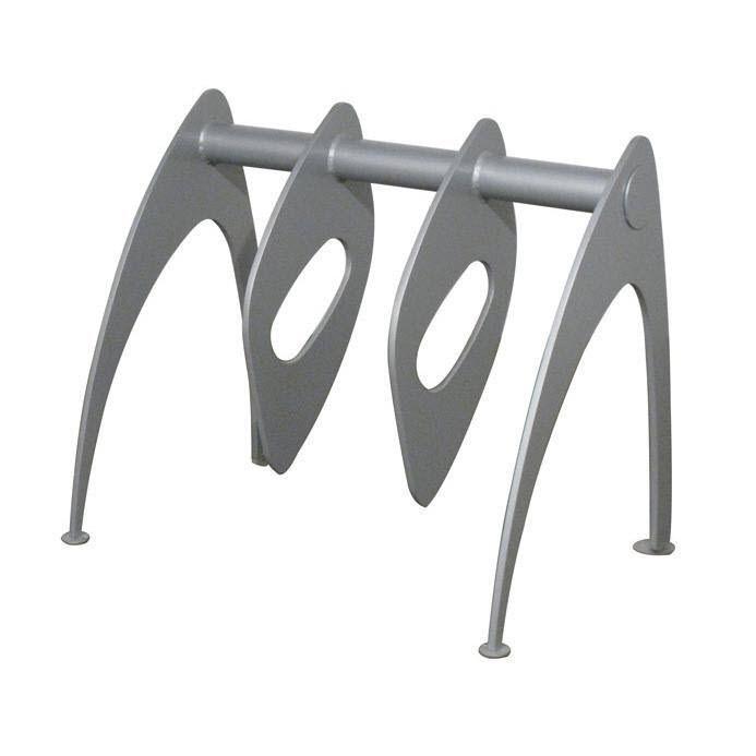 Metal Boomerang Logo - Metal bike rack / for public spaces - BOOMERANG - HAUSER