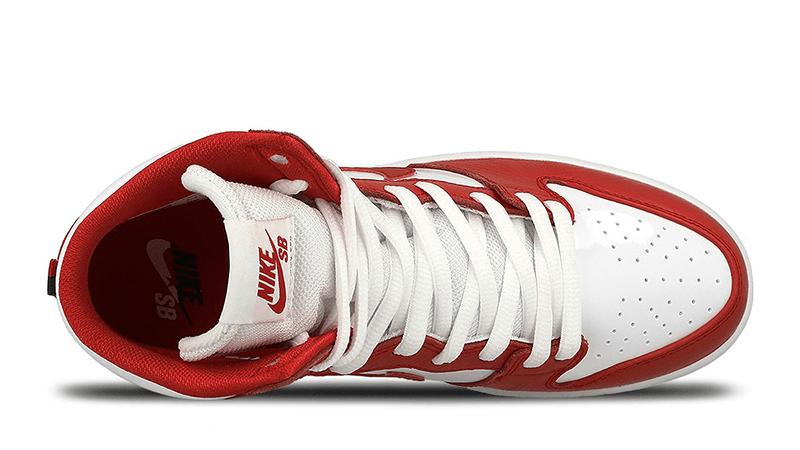 Red Dunk Logo - Nike SB Dunk High Pro Logo Red 661. The Sole Supplier