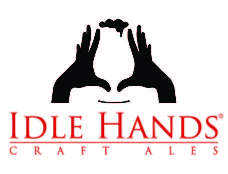 Red Hands Logo - Idle Hands logo black red - VT BEER SHEPHERD